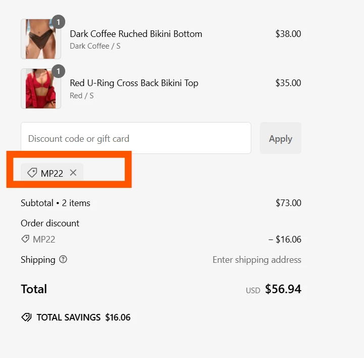 BERLOOK verified Coupon code MP22